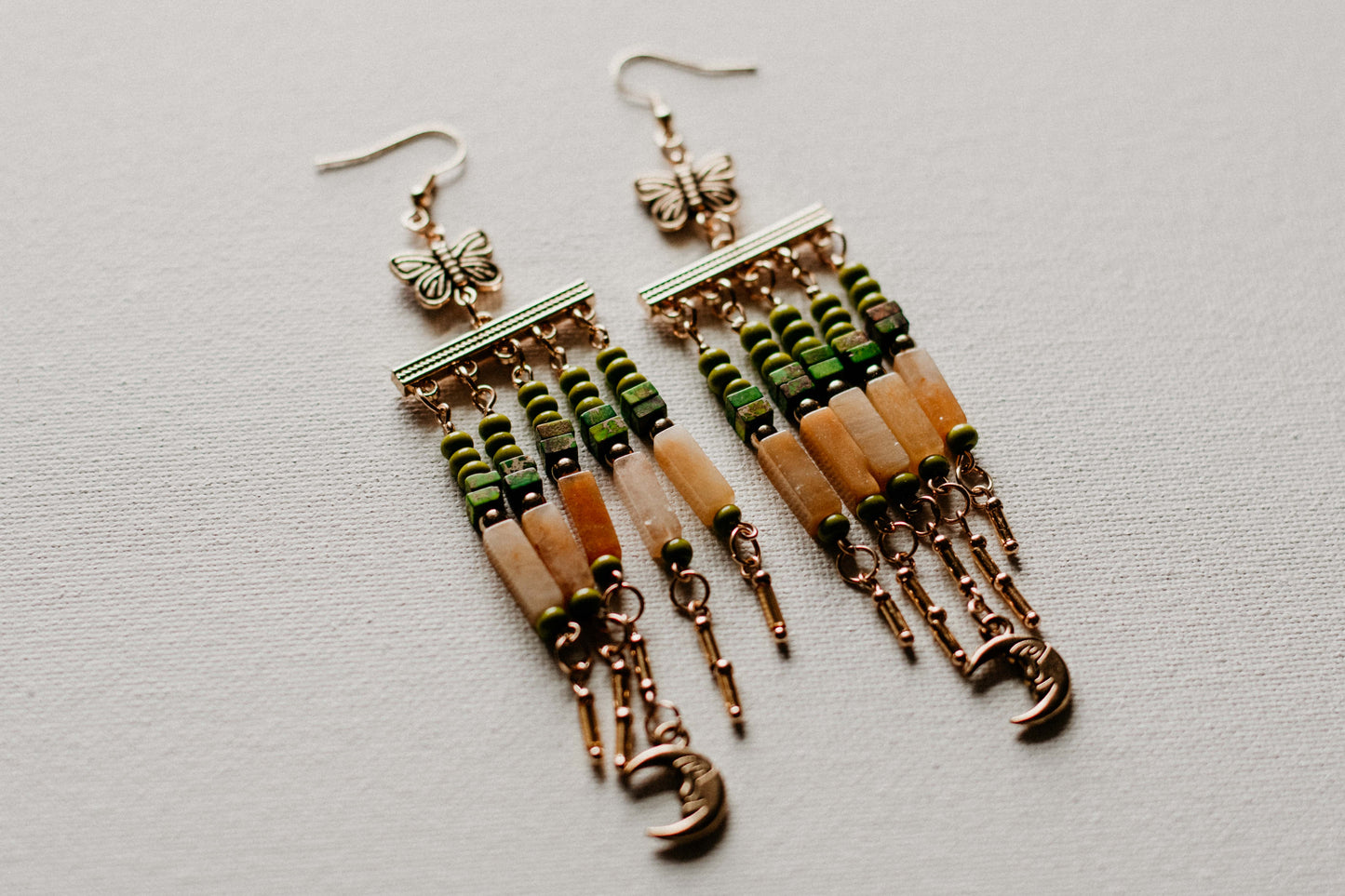 Spring Dreams - Charm Dangle Earrings